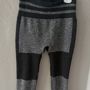Stylish Black and Gray Women's Leggings